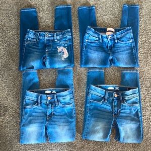 NWOT Little Girl’s Skinny Jean Jegging Lot